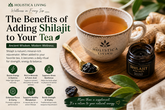 The Benefits of Adding Shilajit to Your Tea: Ancient Energy for Modern Life