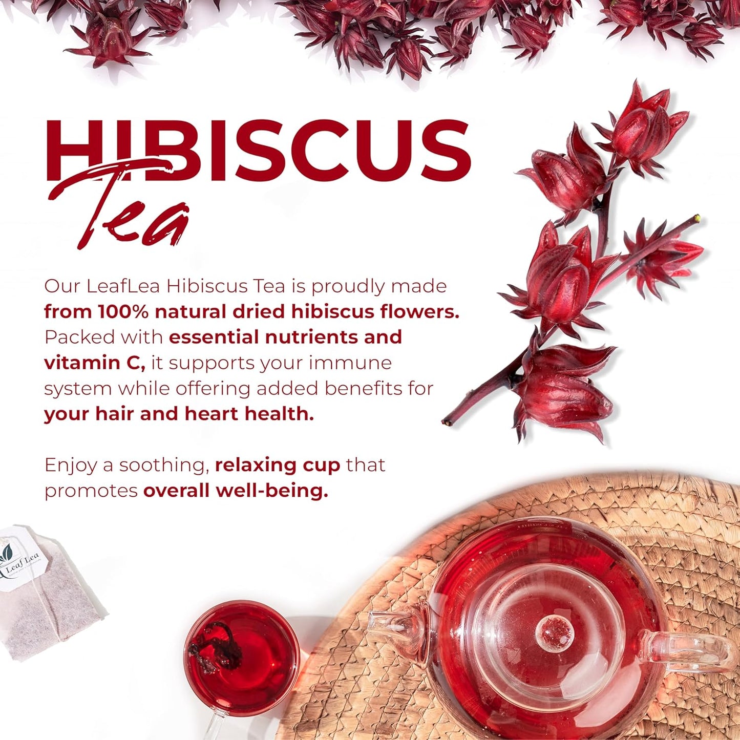 Hibiscus Tea – Cardiovascular & Circulatory Support