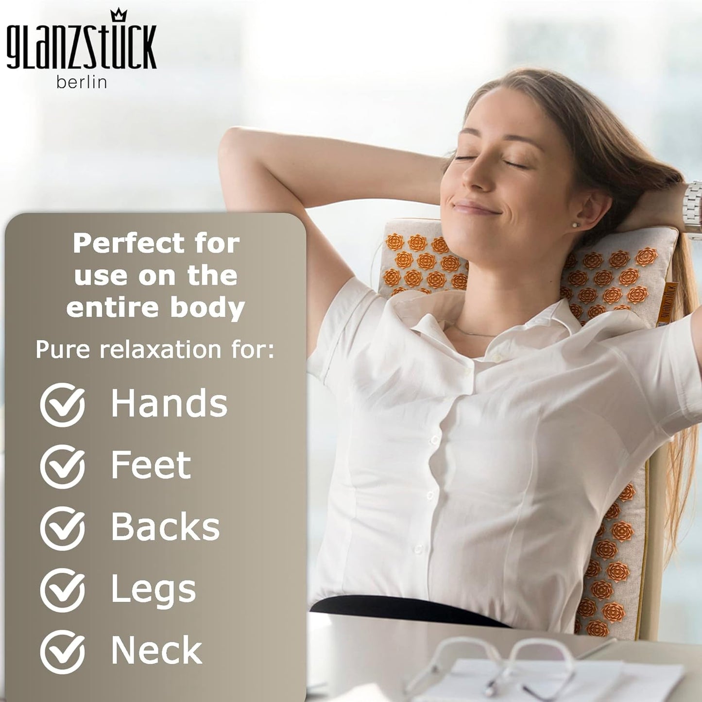 Acupressure Mat – Stress Relief, Muscle Relaxation & Nervous System Support