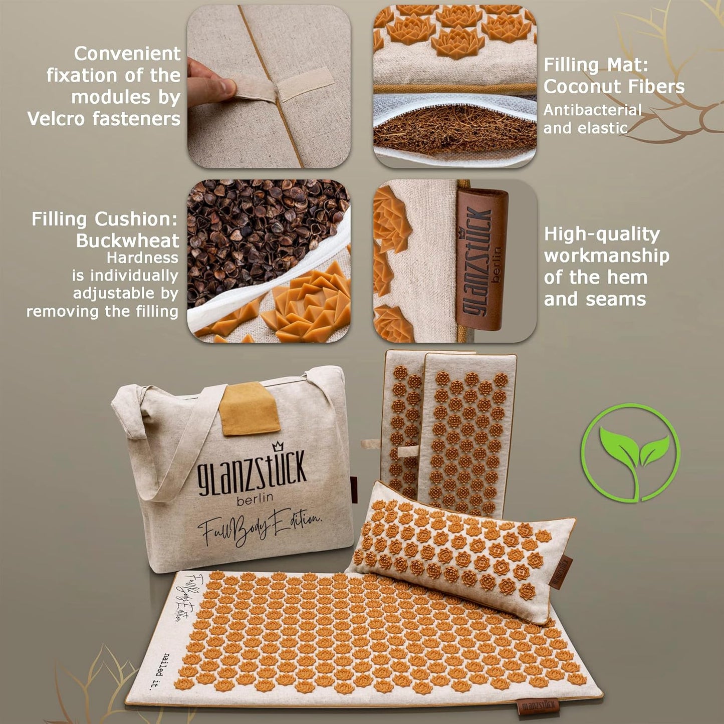 Acupressure Mat – Stress Relief, Muscle Relaxation & Nervous System Support