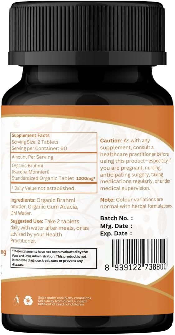 Brahmi (Bacopa monnieri) – Cognitive & Nervous System Support